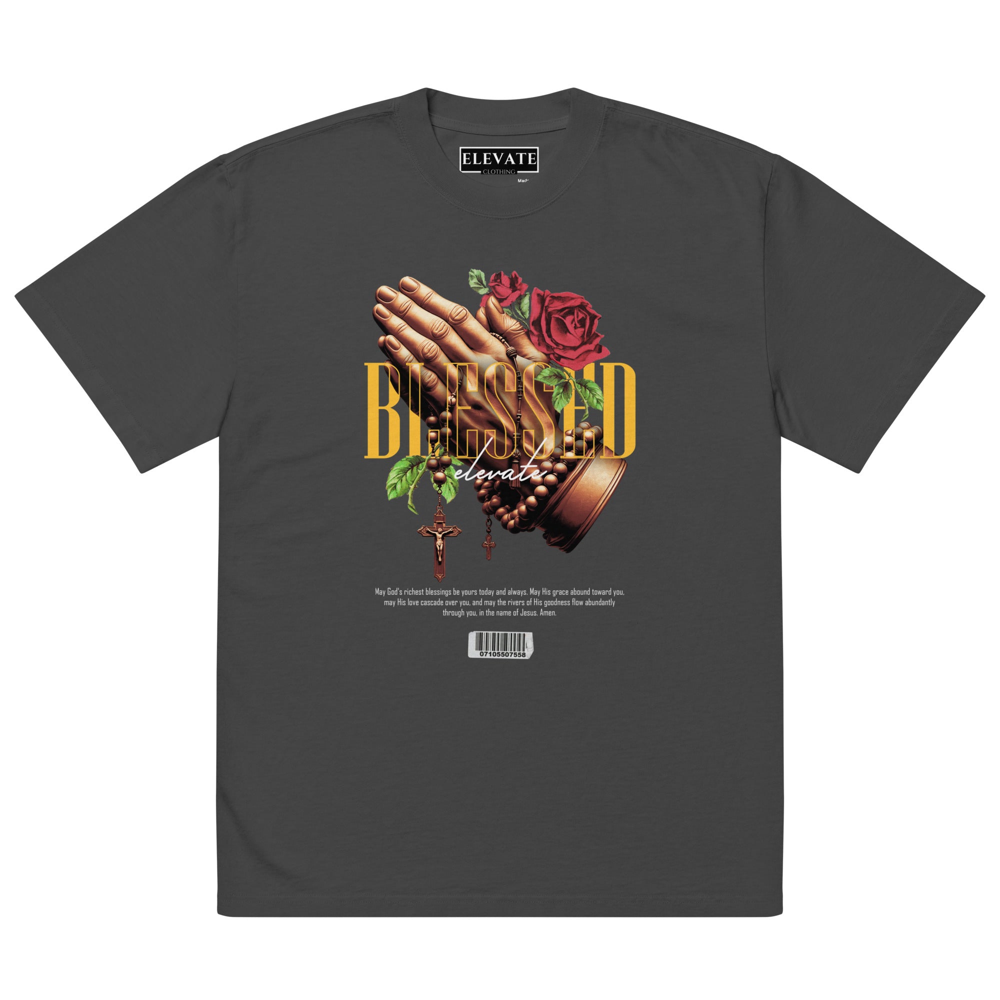 BLESSED - OVERSIZED TEE