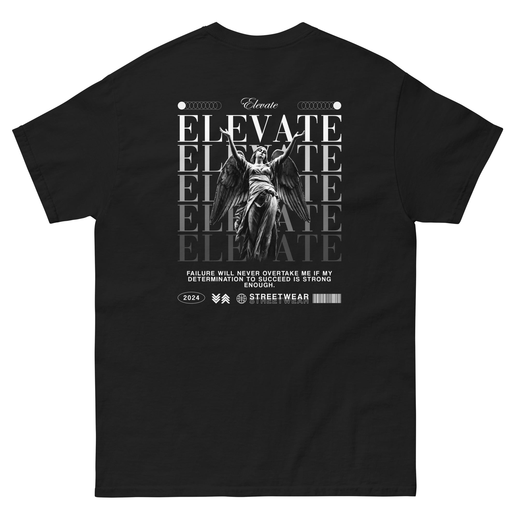 black elevate t-shirt