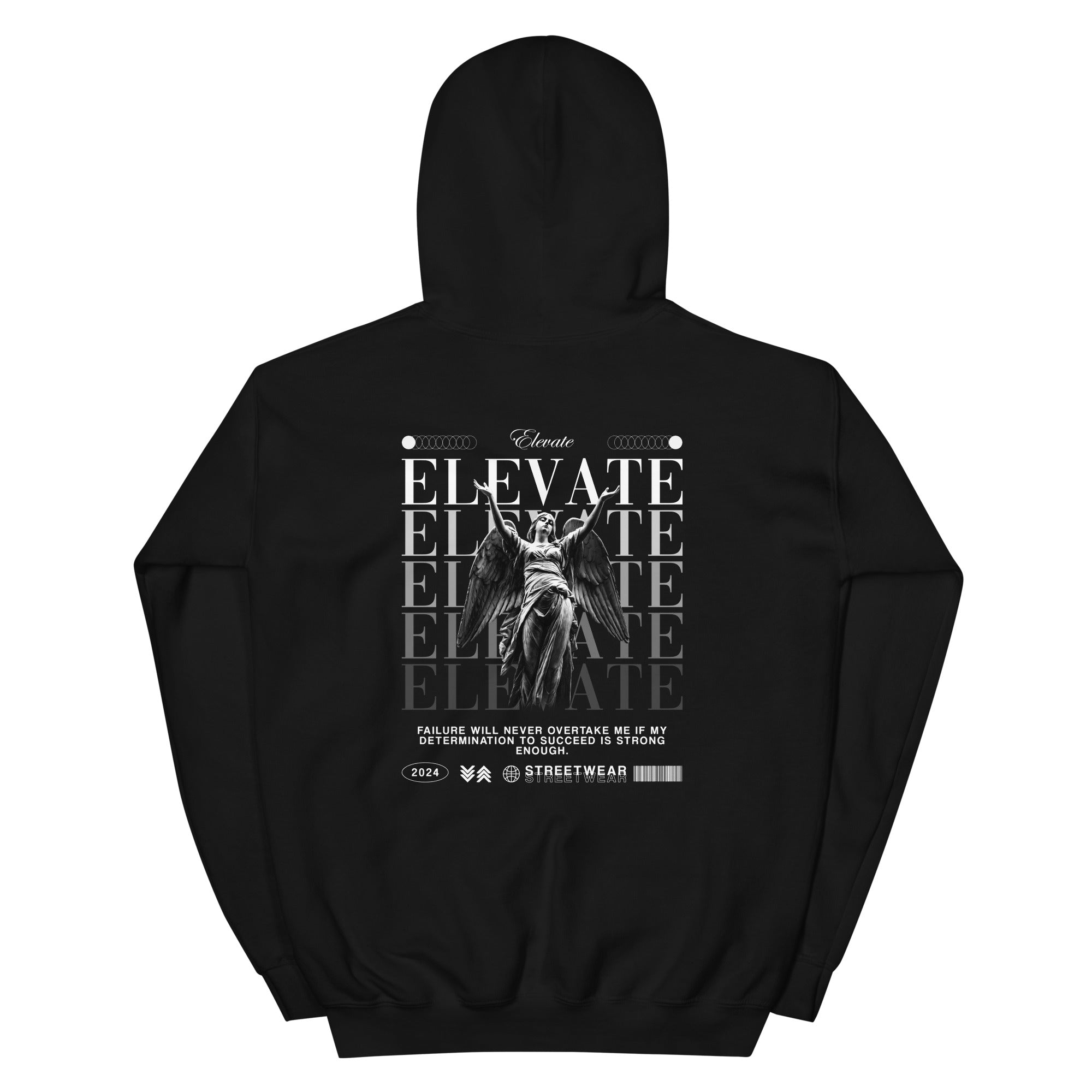 black elevate Hoodie